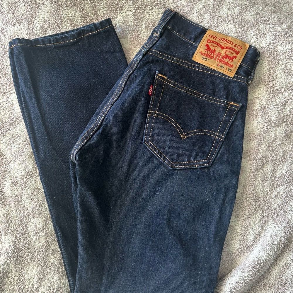 Levi's Men's Dark Blue Jeans
